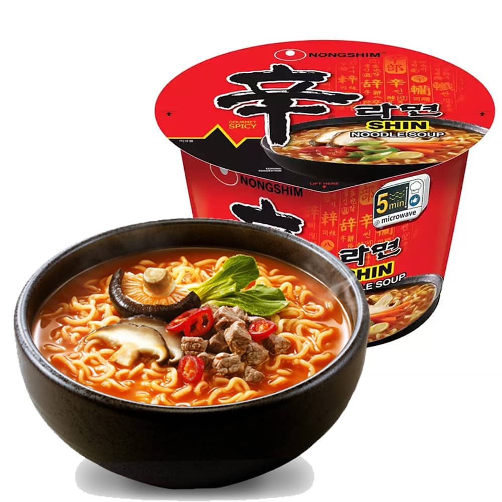 Nongshim Instantnudeln Shin Ramyun Big Bowl 114g
