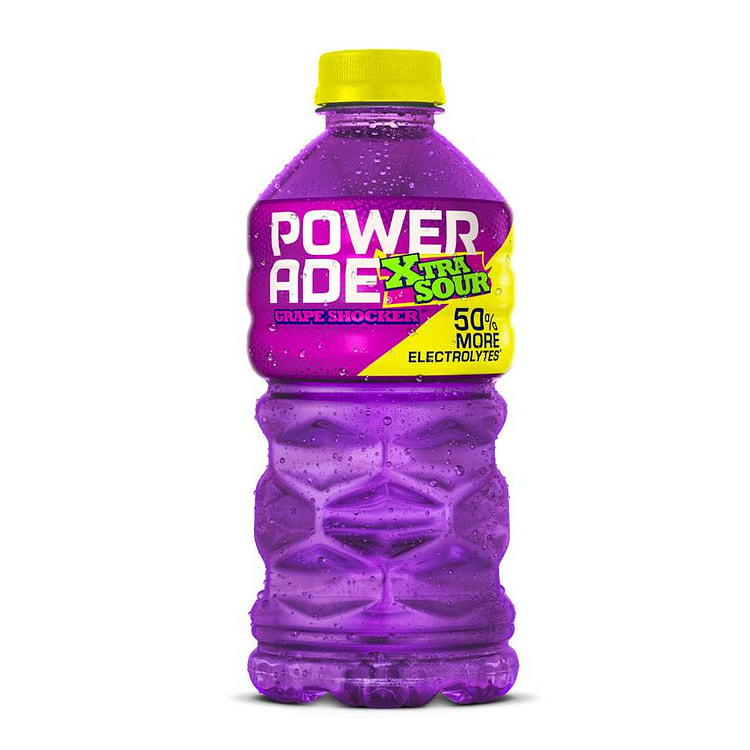 Powerade Xtra Sour Grape Shocker 28oz 1 each