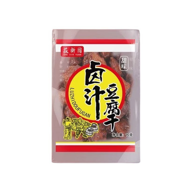 菽新园 甜味卤汁豆腐干 90g 90 克