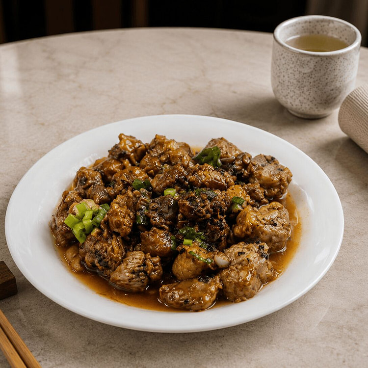 Steamed Pork Ribs with Black Bean Sauce 400 g