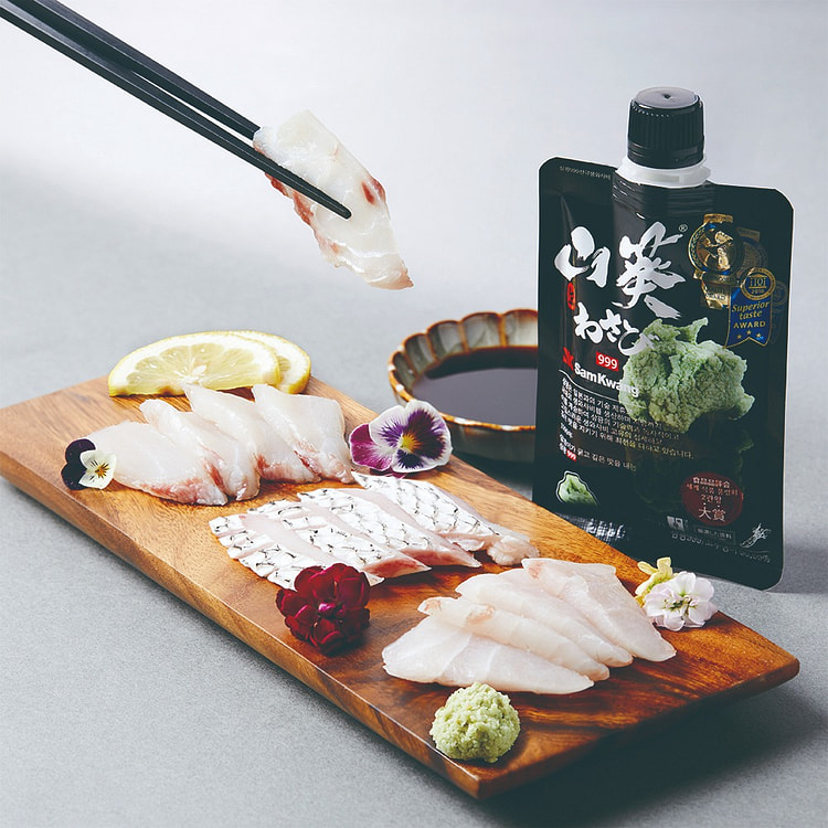 Samkwang Wasabi 999 - 优质芥末酱 2.82 盎司（80 克）海鲜肉类食品芥末
