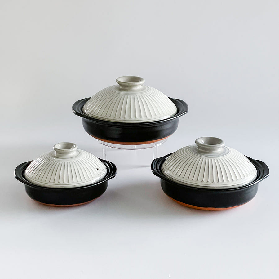 Kikka Japanese Earthen Clay Pot – No.8 (2-4 servings) 1 each