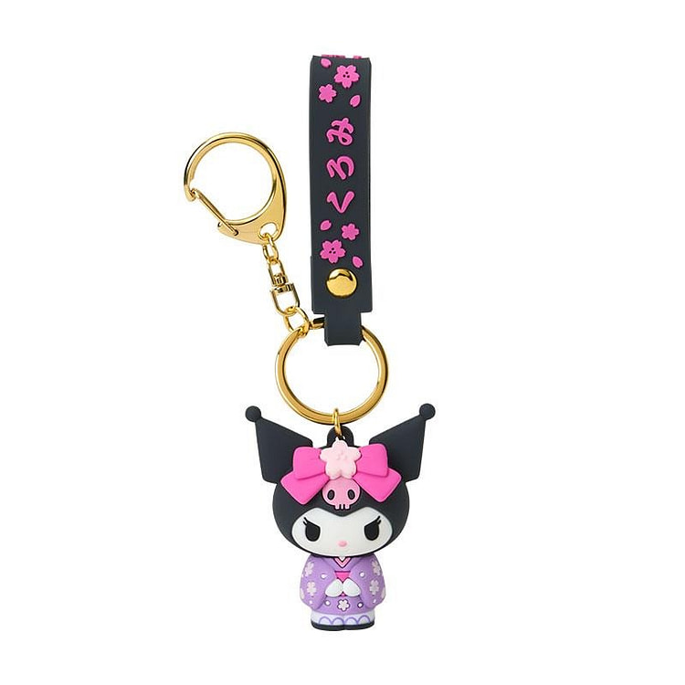 Sanrio Original 3D Keychain - Kuromi / Kimono