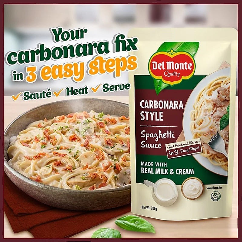 Philippines Del Monte Creamy Pasta Sauce 200g 200 グラム