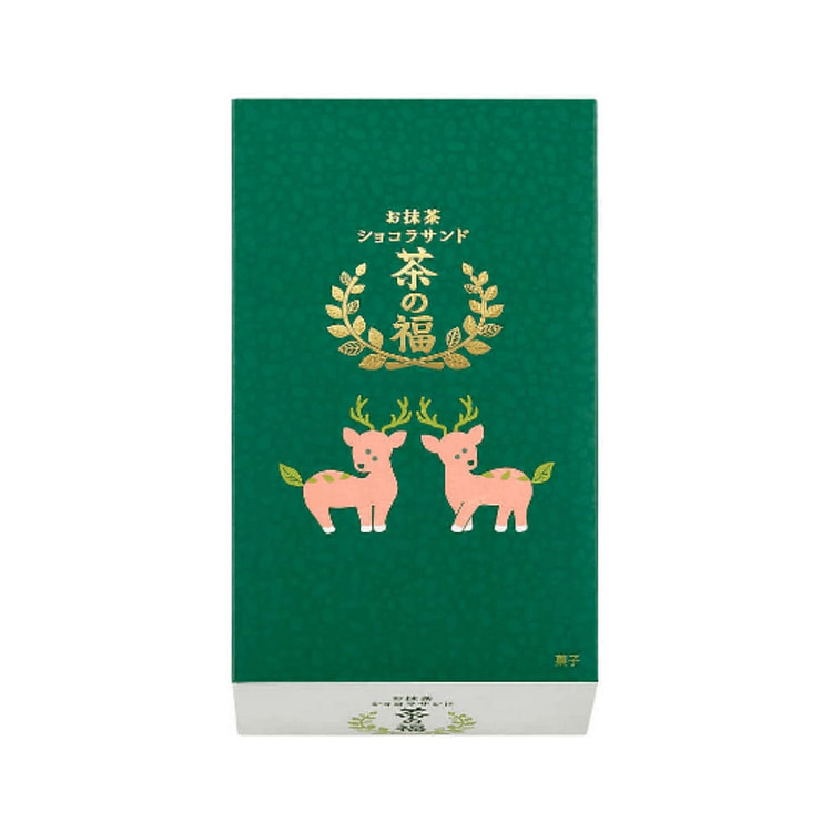 茶之福 抹茶巧克力夹心饼干 5枚