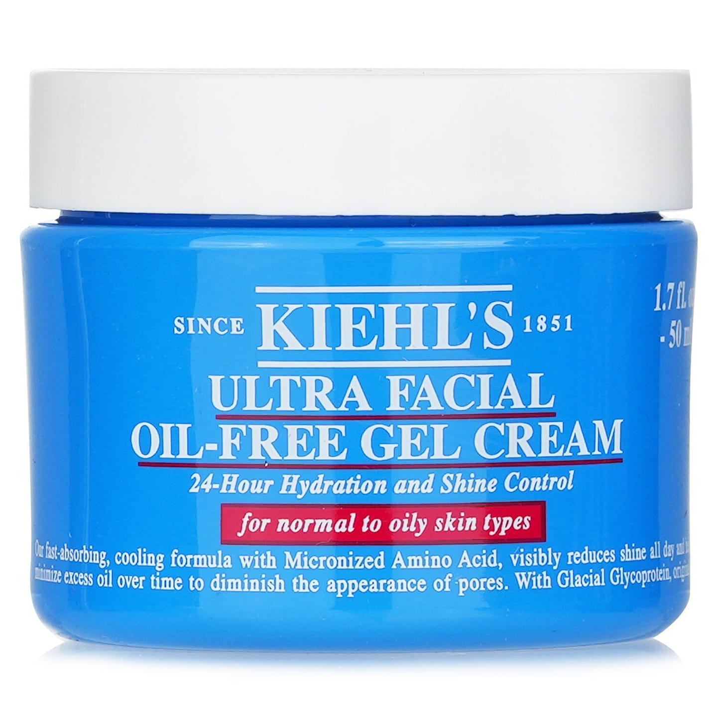 Kiehl’s Ultra Facial Oil-Free Gel Cream – For Normal to Oily Skin Types 50 ml