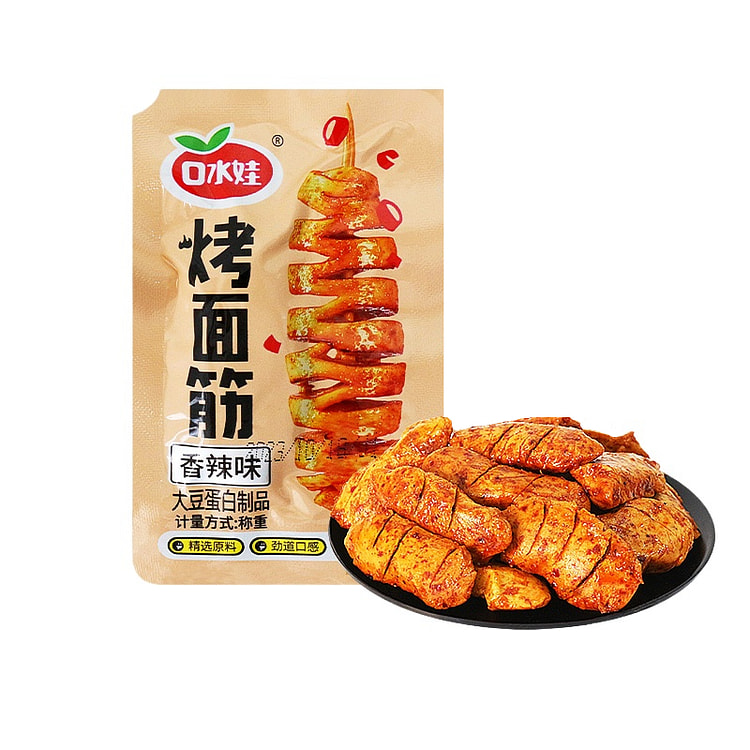 Koushui Baby Baked Gluten Rolls Spicy dried tofu Dormitory Net Red Snacks S