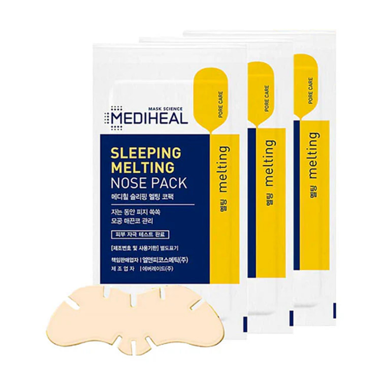 Mediheal 睡眠融化鼻贴（3 片）