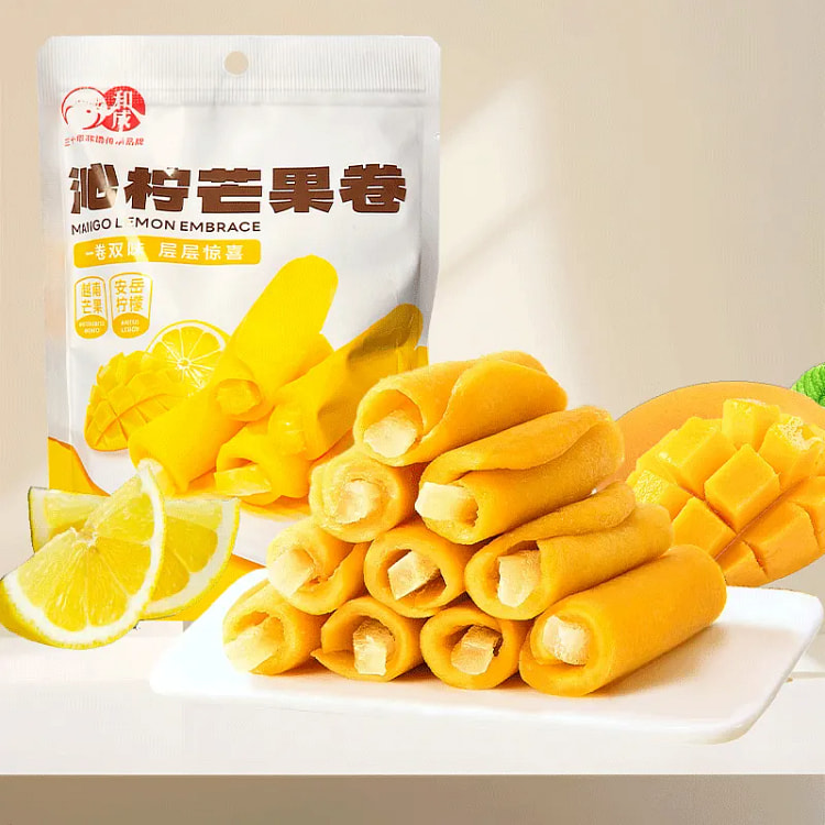 Hecheng Qinning Mango Roll 63g * 2Pack 126 g