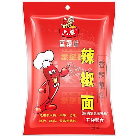 六婆辣椒面四川火锅串串干辣椒蘸料 100g*1袋 100 克