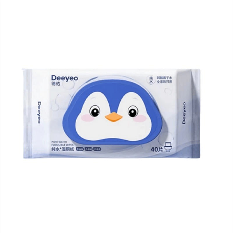 Deyou wet toilet paper portable private care herba 1 each