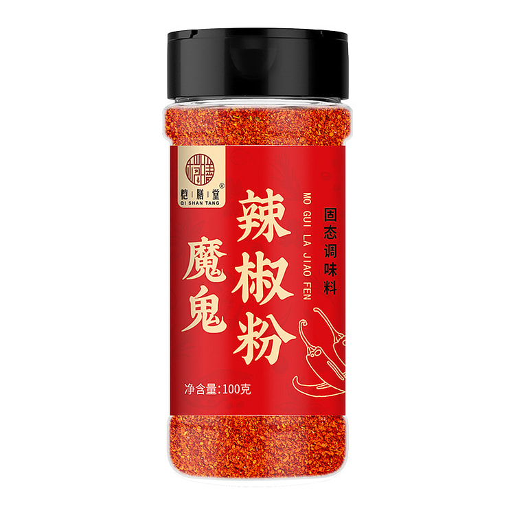 桤膳堂小米辣椒辣椒粉特辣100克*1瓶