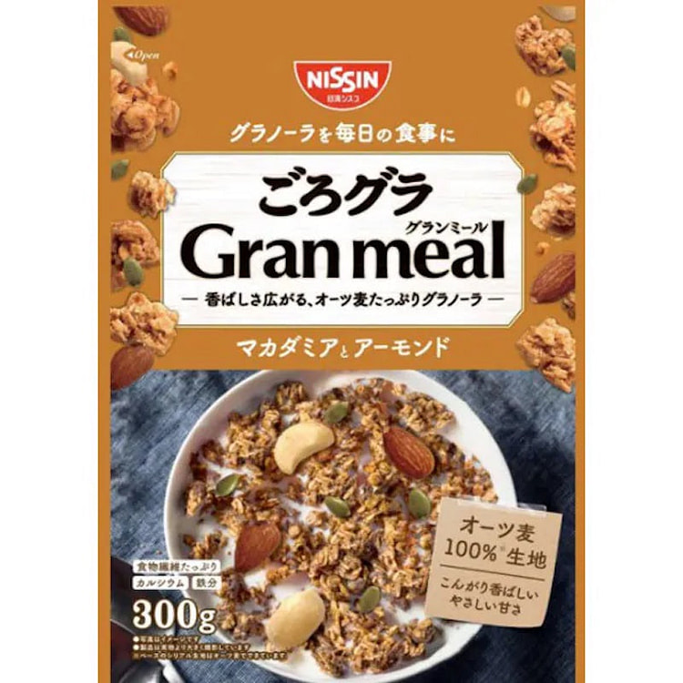 Nissin Cisco Granmeal Macadamia Almond 300g 1 each