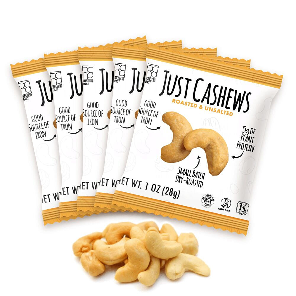 Roastery Coast – Dry Roasted Unsalted Cashews 24ct 24 oz*24 pack
