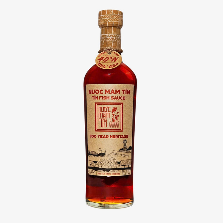 Tin Premium Fish Sauce 40N Bottle 500ml 1 Count