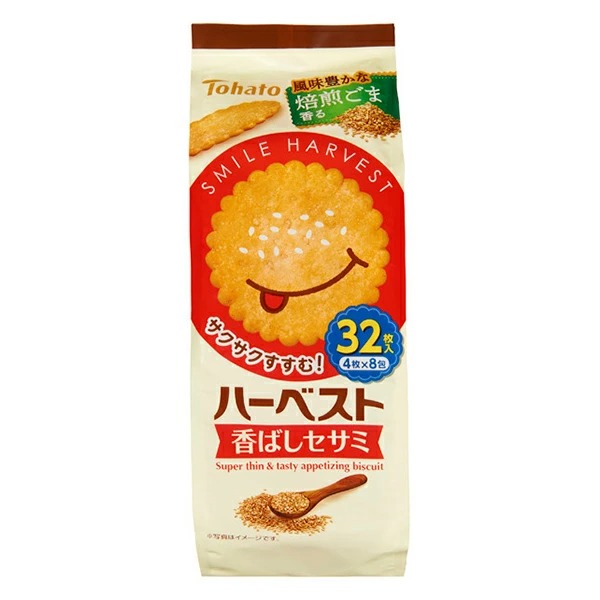 Tohato Roasted Sesame Cookies 32 pcs 1 each