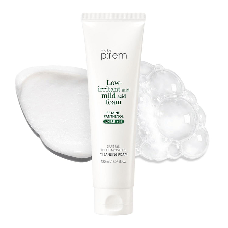 Makeprem Relief Moisture Cleansing Foam 150ml 1 each
