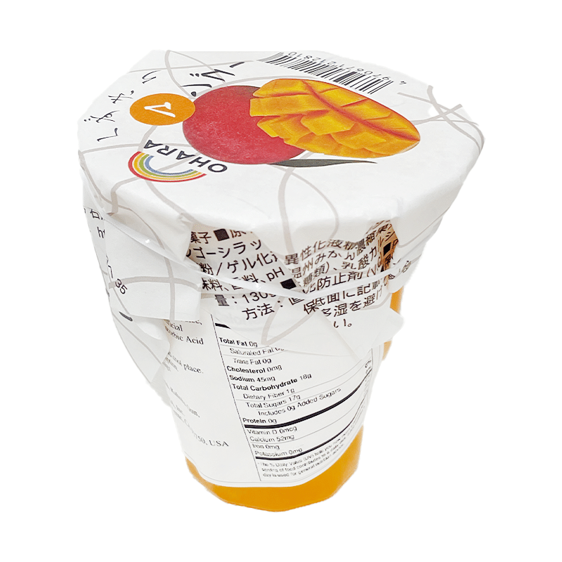 Ohara Kuzukiri Jelly Noodle Mango Flavor 130 グラム
