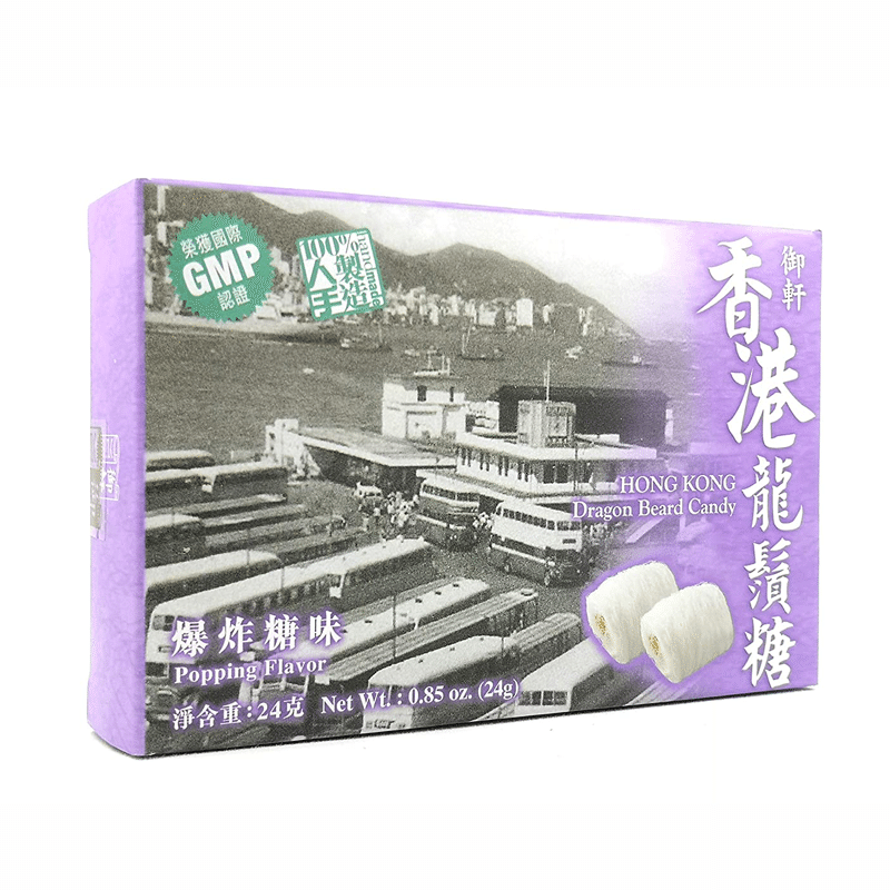 Yuhin Dragon Beard Candy Popping Candy Flv 4'S 24 g