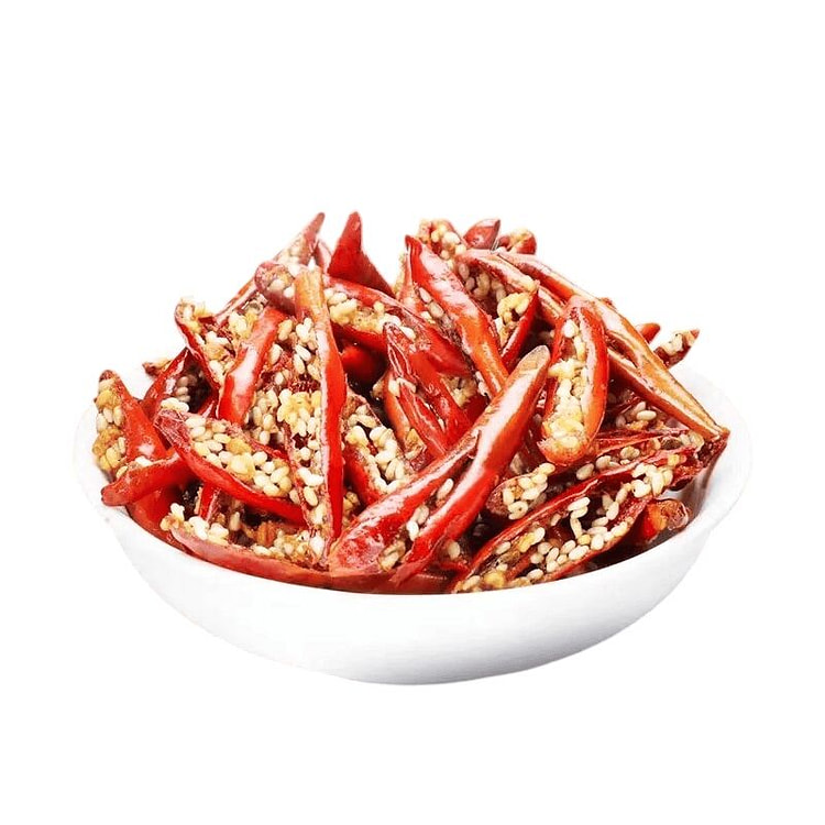 四川特产香脆椒辣椒丝260g芝麻酥麻辣炸香辣酥小吃 260 克