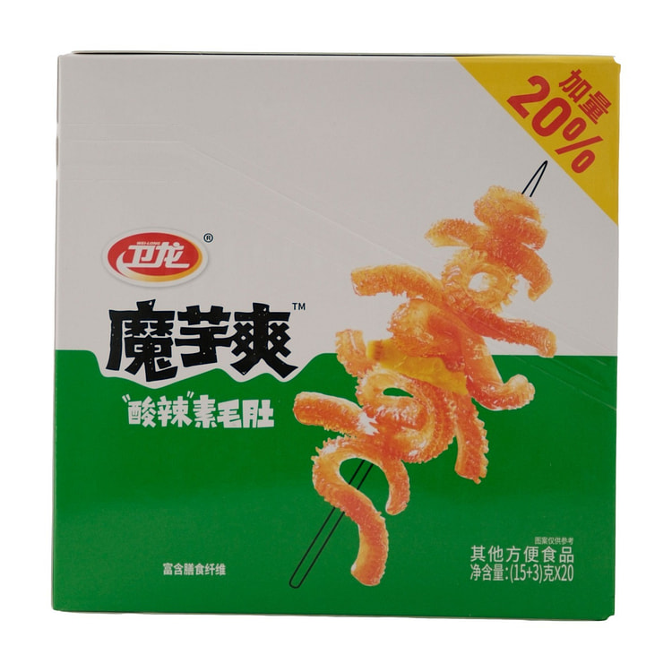 卫龙魔芋爽酸辣味 1 盒