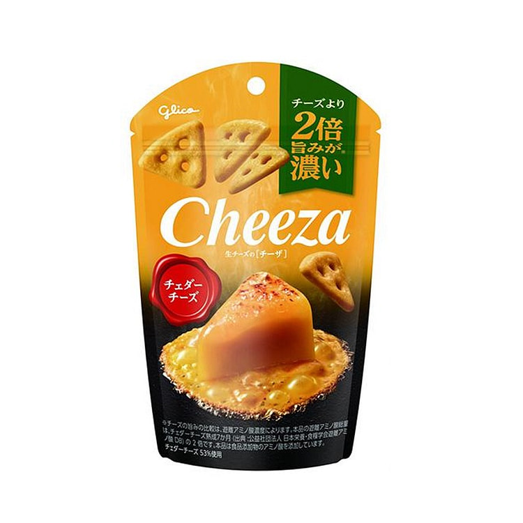 格力高 奶酪芝士三角薄脆三角饼干 双倍芝士味