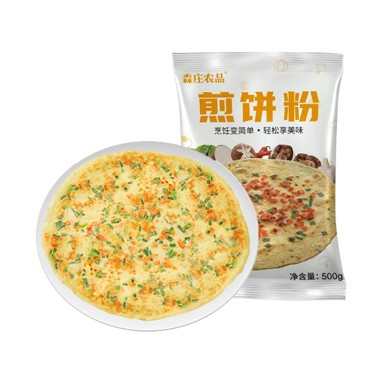 森庄农品煎饼粉500g*1袋 杂粮烘焙料