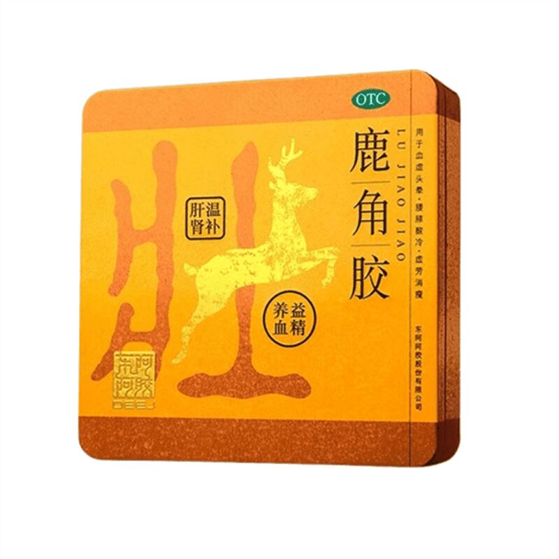鹿茸　袋角 东阿阿胶鹿角胶6g*18块/盒温补肝肾益精养血- Weee!