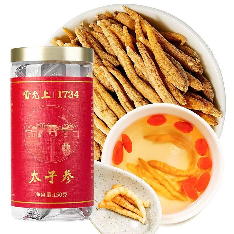 雷允上 太子参 可打太子参粉煲汤养生茶 参味浓郁 150 克