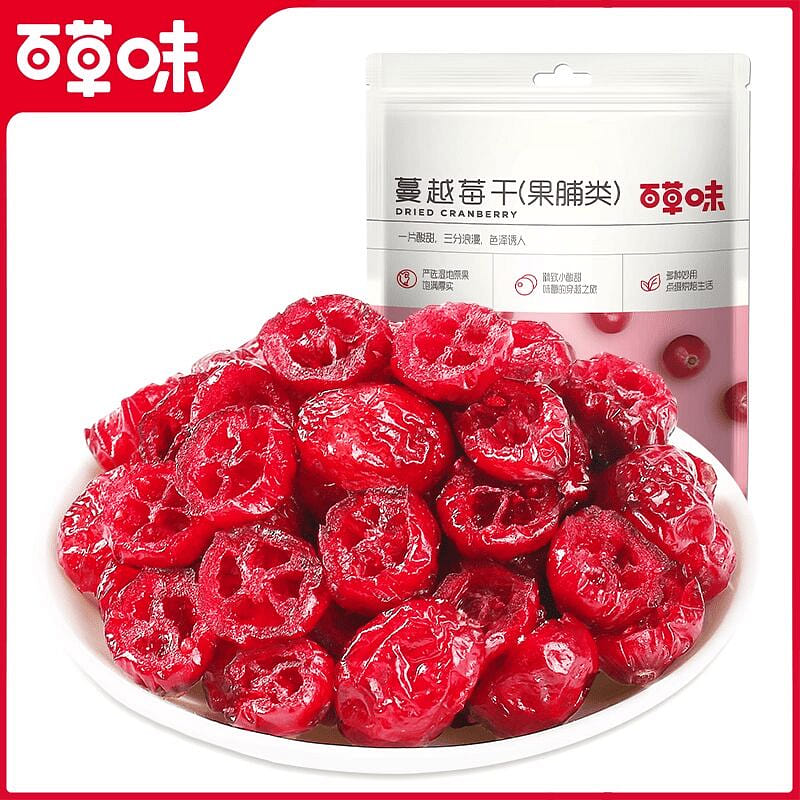 百草味蔓越莓干100g水果干果脯 100 克