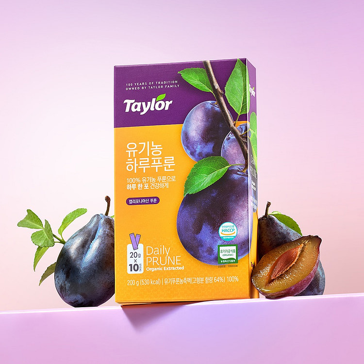 Taylor Organic Healthy Prune Juice