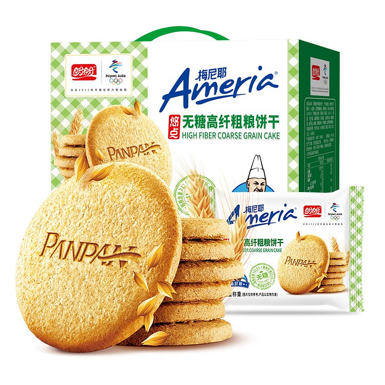 GG梅尼耶无糖粗粮饼干无糖味660g