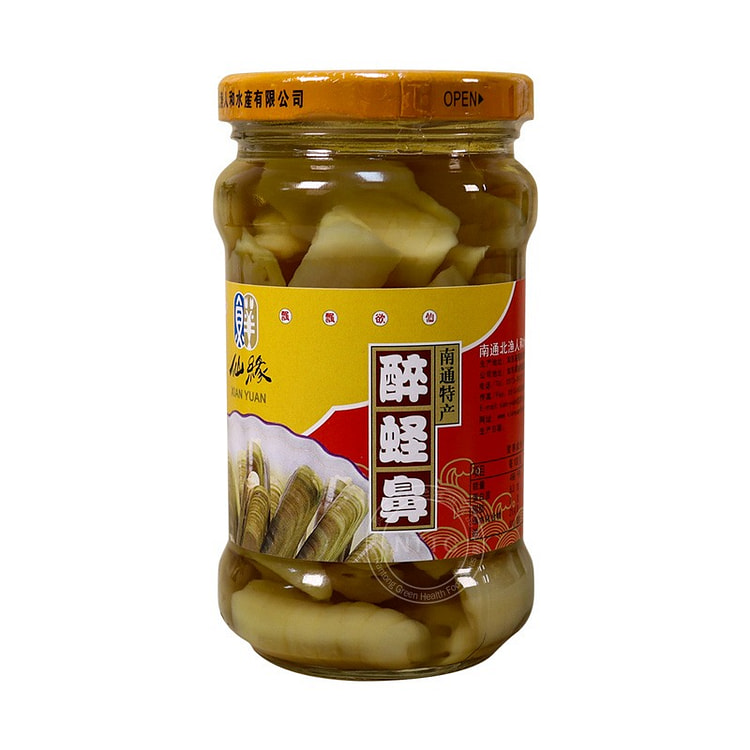 南通特产 仙缘醉蛏鼻子  海鲜水产 醉蛏鼻子1瓶