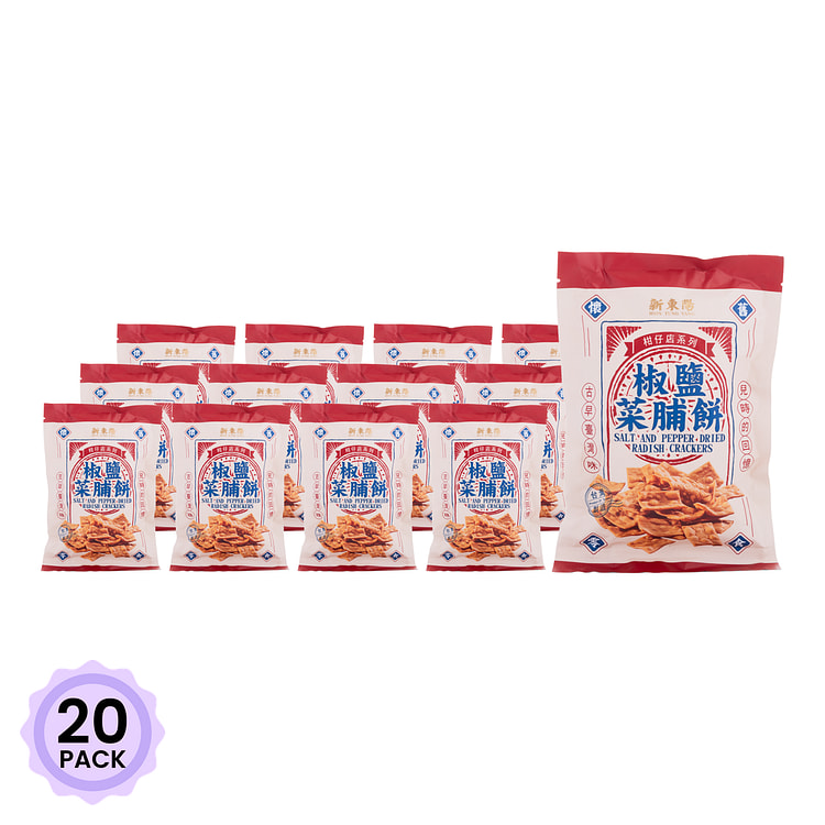 新东阳 怀旧 椒盐菜脯饼 110 克*20 包