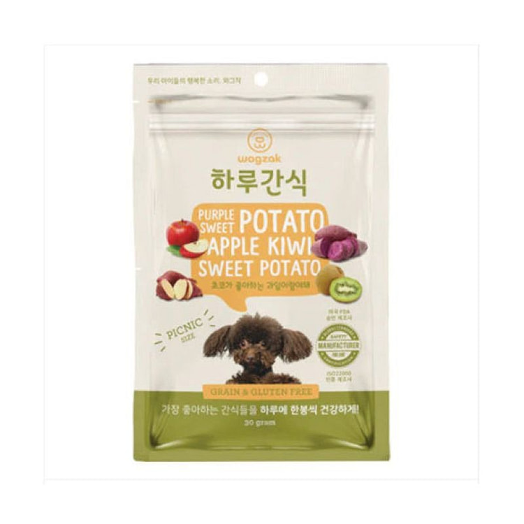 [와그작] 하루간식 과일이랑 야채 30g (1개입) 30 그램
