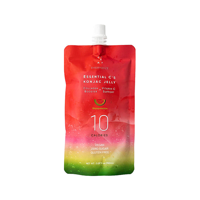 EVERYDAZE Watermelon Essential C’s Konjac Jelly (Collagen + Vitamin C) 1 Pack 1 each