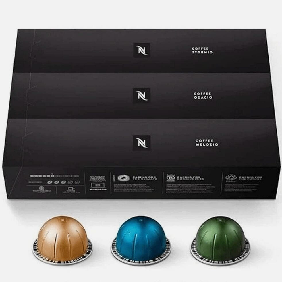 Nespresso Capsules Vertuo – Variety Pack -30 Count 1 box