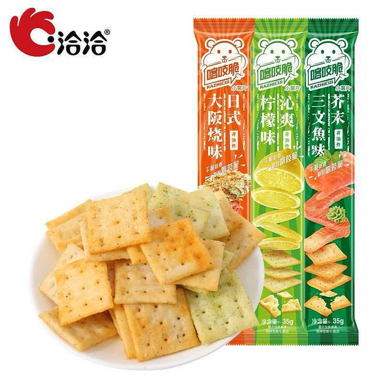 Qiaqia Crunchy Mixed Flavors 35g*3 sticks 105 g