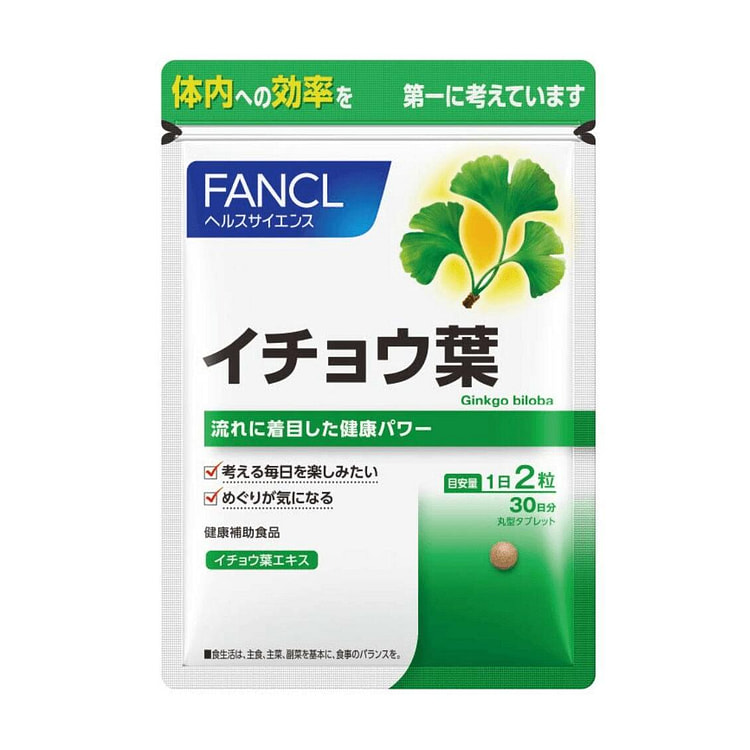 Ginkgo Biloba Extract 60 count