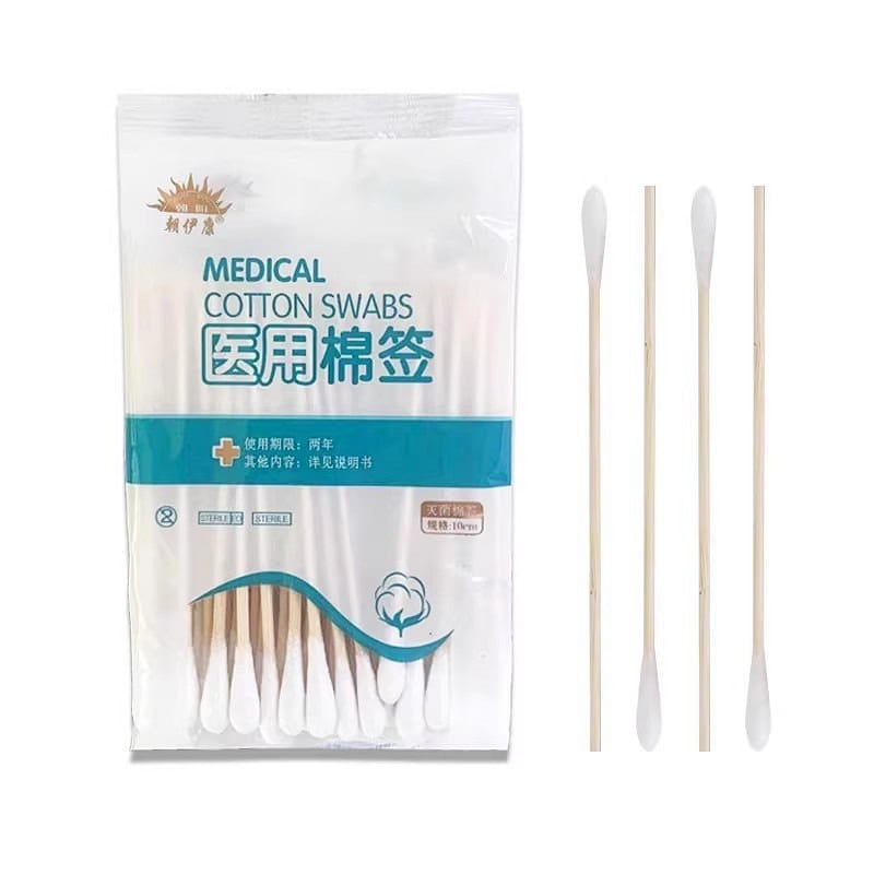 Medical cotton swab sterile disposable disinfectio 1 phần