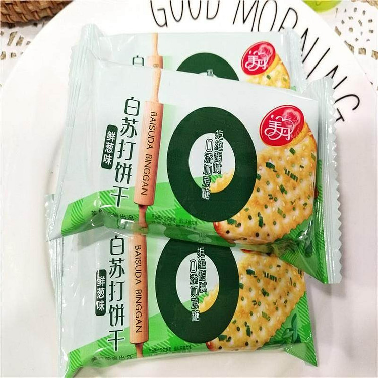 白苏打饼干鲜葱味200g 200 克