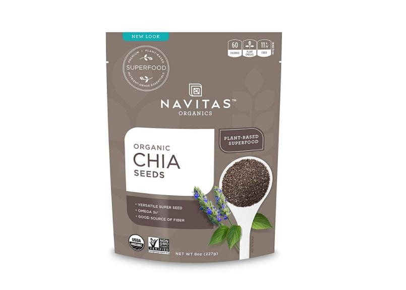 Sementes de Chia Orgânicas Navitas Organics 8 oz