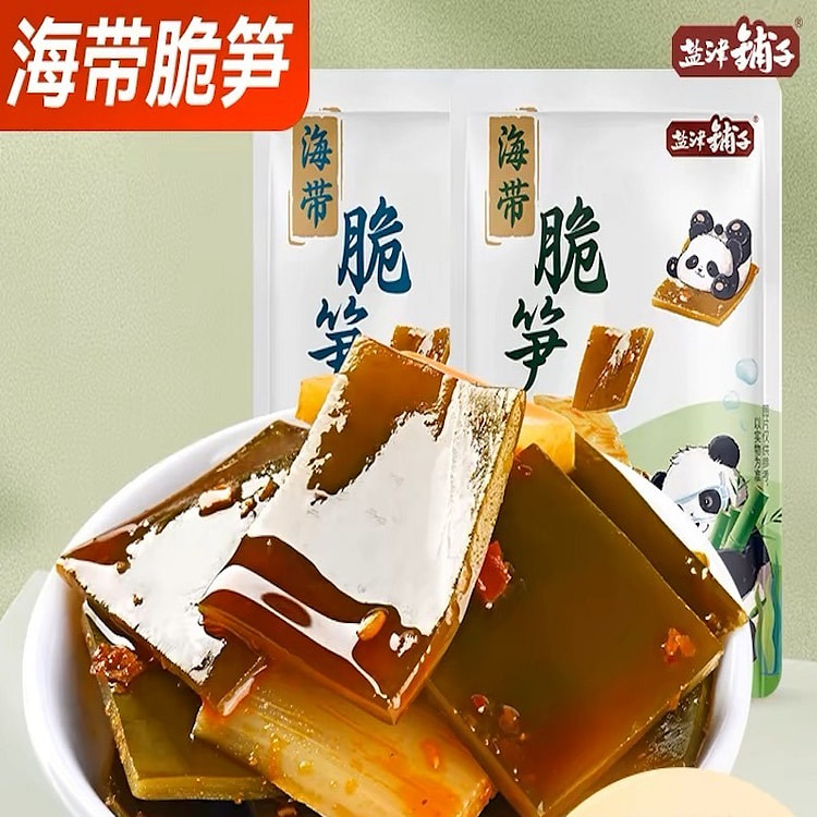 盐津铺子 海带脆笋 香辣 独立包装
