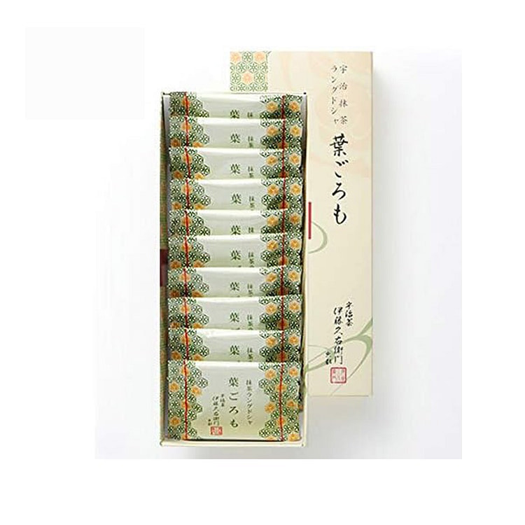 伊藤久右衛門  宇治抹茶巧克力夹心饼干 10枚入/