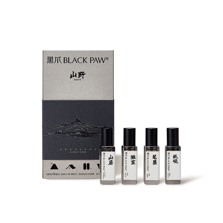 黑爪「山野」浓香水套装24ml中性木质香持久留香 24 毫升