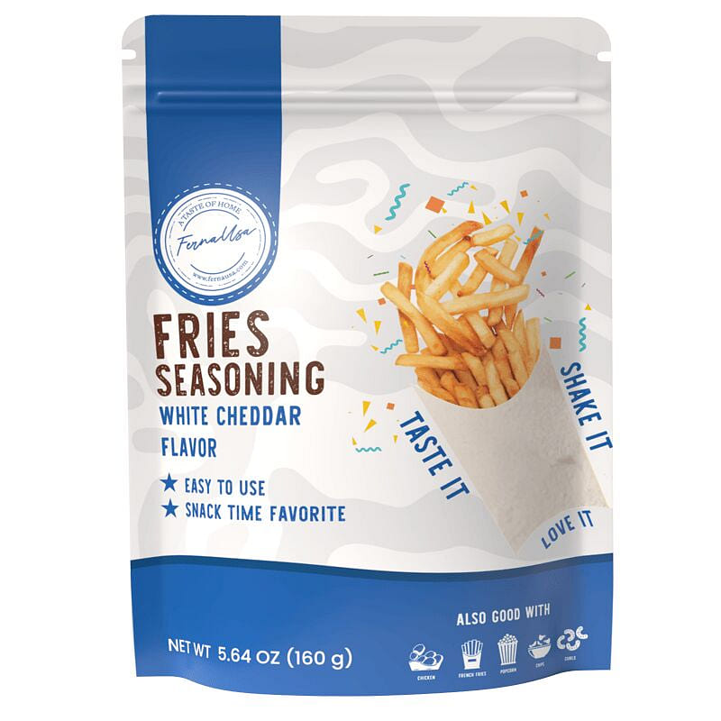 Ferna Filipino Fries Seasoning -White Cheddar 160G 160 g