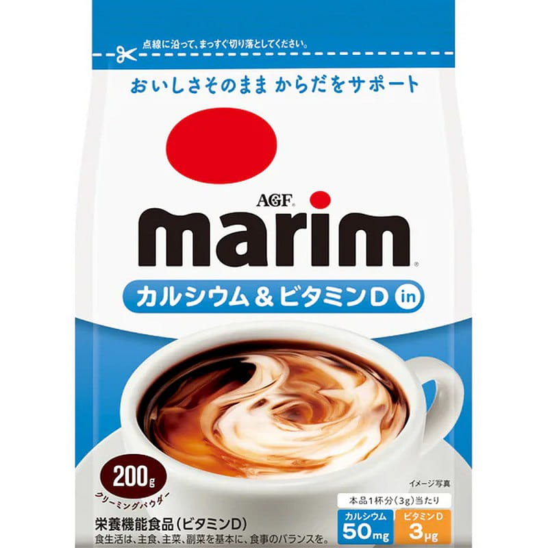 Ajinomoto AGF Marim Calcium & Vitamin D 200g 1 each