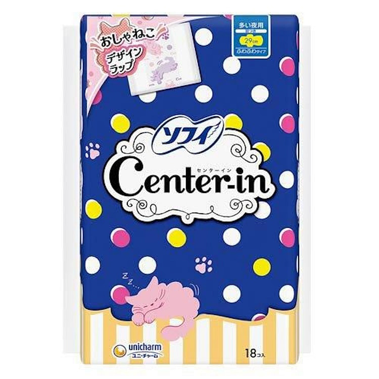 苏菲 Center-in 29cm护翼卫生巾18个 1 包