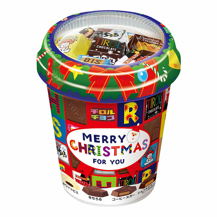 [Christmas Limited] Tirol-choco Assorted Tyrolean Chocolate Christmas Cups 