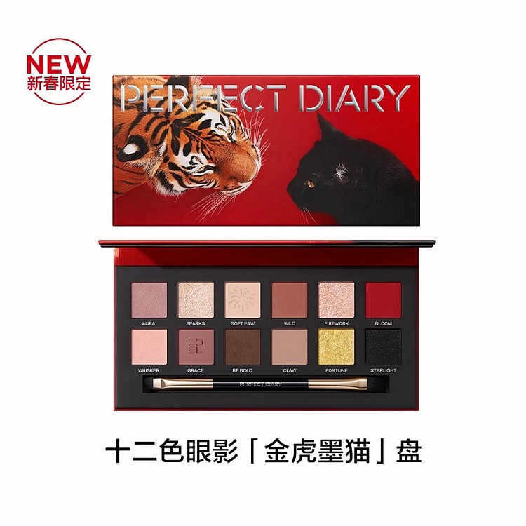 Perfect diary eye shadow tray